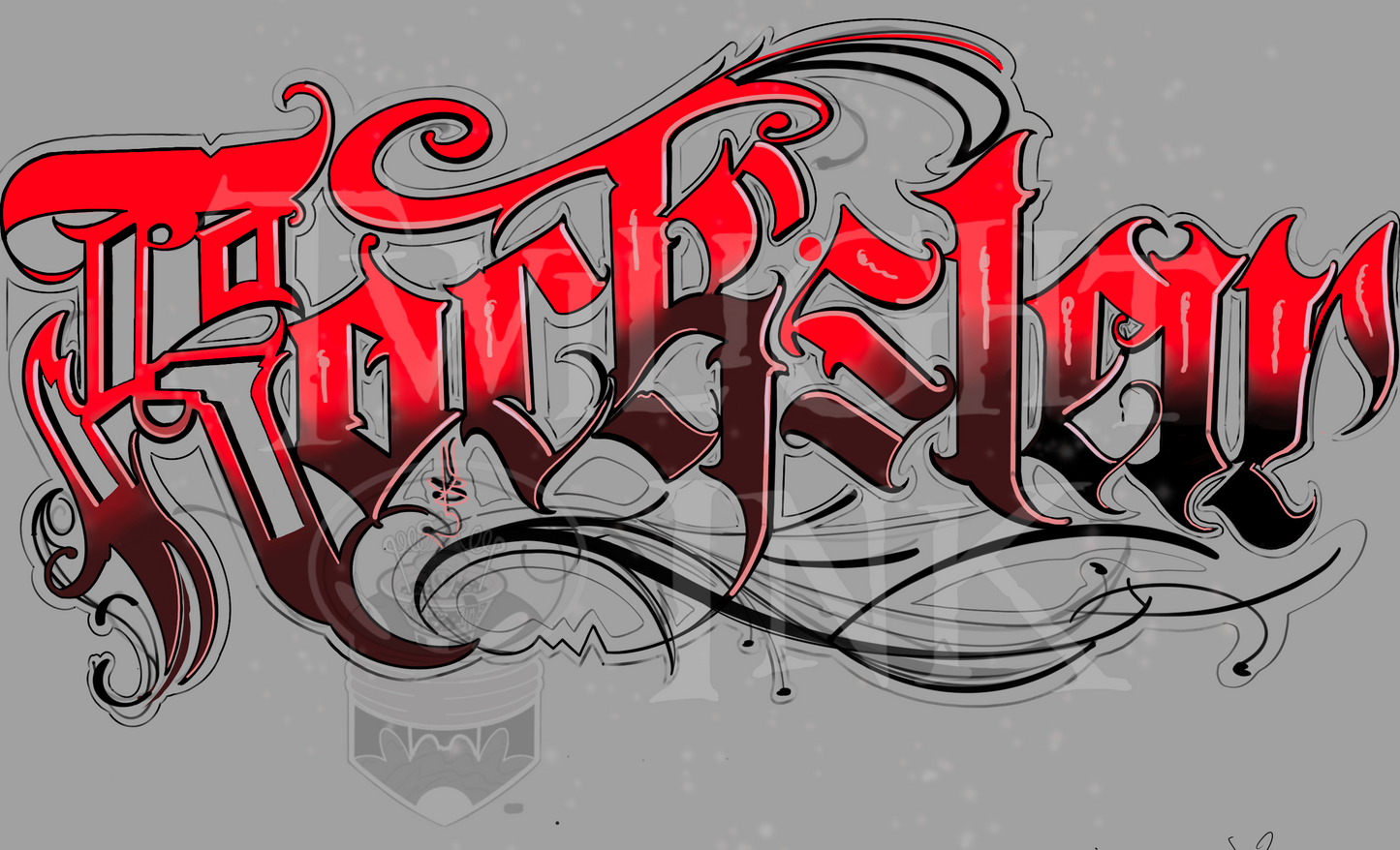 Custom Design/Font Fee
