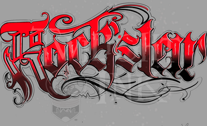 Custom Design/Font Fee